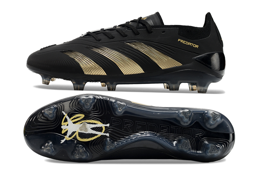 ADIDAS Predator Elite FG Preto/Dourado – Grupo R7sport