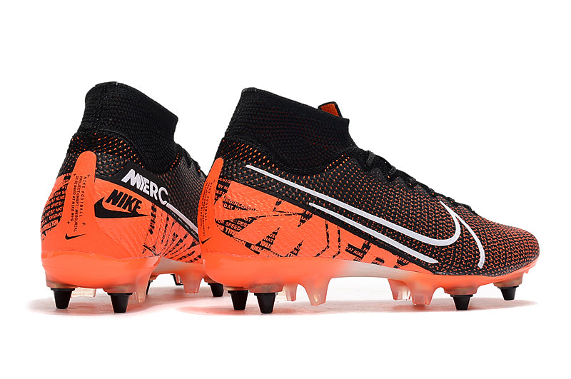 CHUTEIRA NIKE MERCURIAL SUPERFLY 7 ELITE SG PRETO/LARANJA – Grupo