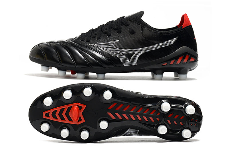 Mizuno Morelia Neo 3 FG PRETA/VERMELHO – Grupo R7sport