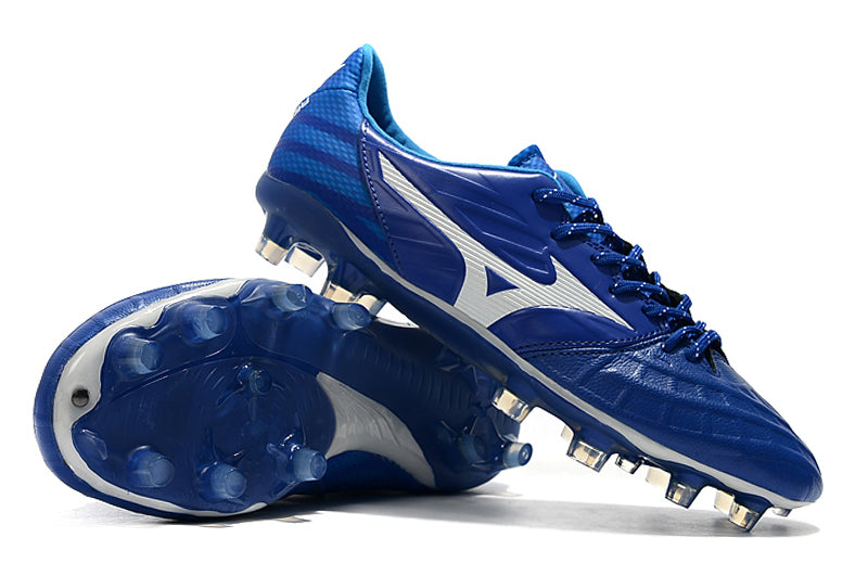 CHUTEIRA MIZUNO REBULA V3 FG AZUL/BRANCO – Grupo R7sport