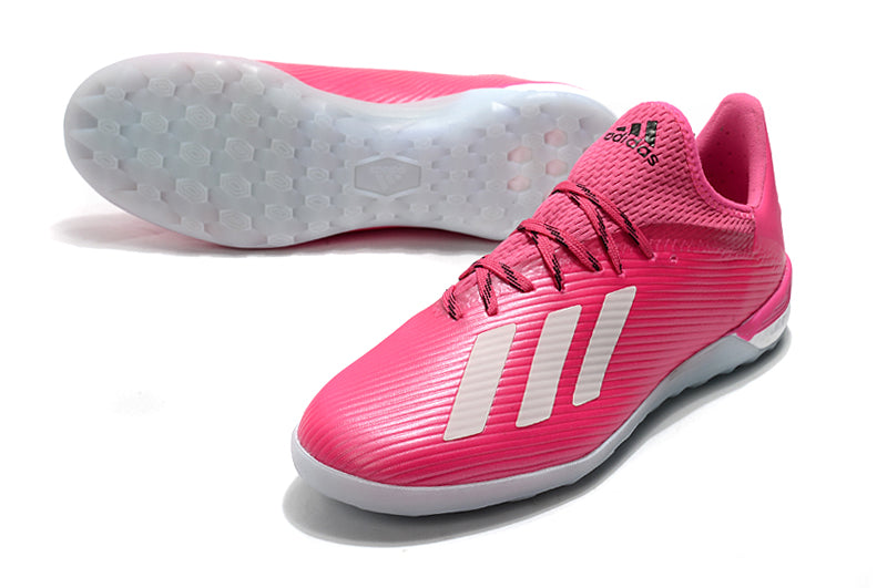 CHUTEIRA ADIDAS X 19.1 TF ''ROSA
