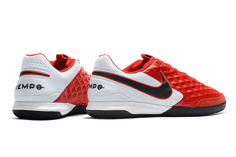 CHUTEIRA NIKE TIEMPO LEGEND 8 IC VERMELHO/BRANCO – Grupo R7sport