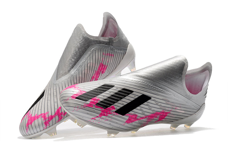 CHUTEIRA ADIDAS X 19+ FG CINZA/ROSA/PRETO – Grupo R7sport
