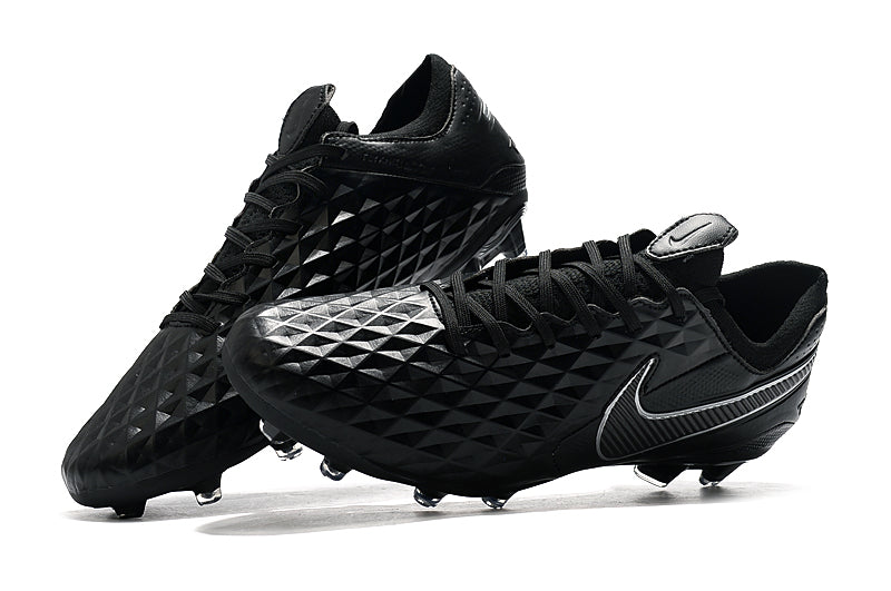 CHUTEIRA NIKE TIEMPO LEGEND 8 ELITE FG PRETO/PRATA – Grupo R7sport