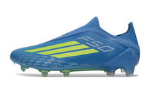 Carregar imagem no visualizador da galeria, Chuteira Adidas F50 X Laceless Campo - Azul
