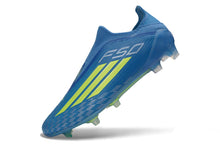 Carregar imagem no visualizador da galeria, Chuteira Adidas F50 X Laceless Campo - Azul
