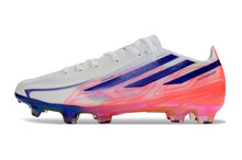 Carregar imagem no visualizador da galeria, Chuteira Adidas F50 Hyperfast FG - Branco/Rosa
