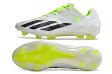 Carregar imagem no visualizador da galeria, Chuteira de Campo ADIDAS X CrazyFast+ FG Branco/Verde/Preto
