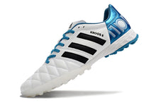 Carregar imagem no visualizador da galeria, Chuteira Adidas Adipure 11 Pro Society TF - Branco/Azul
