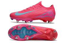 Carregar imagem no visualizador da galeria, Chuteira Campo NIKE Air Zoom Mercurial Vapor 16 Elite SG-PRO Mad Energy Vermelho - Rosa
