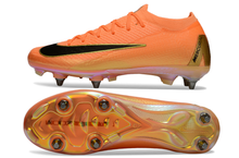 Carregar imagem no visualizador da galeria, Chuteira Campo NIKE Air Zoom Mercurial Vapor 16 Elite SG-PRO Deja Vu Laranja - Dourado
