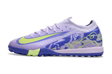 Carregar imagem no visualizador da galeria, Chuteira Nike Mercurial Vapor 16 Elite Society - Roxo/Azul/Verde
