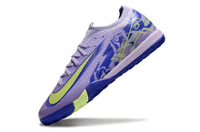 Carregar imagem no visualizador da galeria, Chuteira Nike Mercurial Vapor 16 Elite Society - Roxo/Azul/Verde
