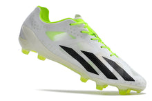 Carregar imagem no visualizador da galeria, Chuteira de Campo ADIDAS X CrazyFast+ FG Branco/Verde/Preto
