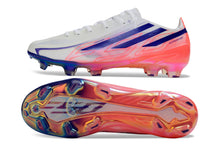 Carregar imagem no visualizador da galeria, Chuteira Adidas F50 Hyperfast FG - Branco/Rosa
