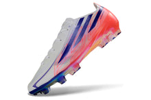 Carregar imagem no visualizador da galeria, Chuteira Adidas F50 Hyperfast FG - Branco/Rosa
