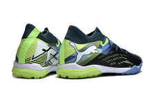 Carregar imagem no visualizador da galeria, Chuteira Puma Future 7 Match Society - Preto/Azul/Verde
