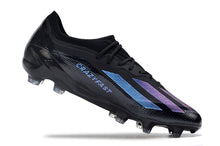 Carregar imagem no visualizador da galeria, Chuteira de Campo ADIDAS X CrazyFast.1 FG Preto/Roxo
