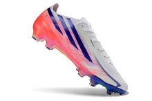 Carregar imagem no visualizador da galeria, Chuteira Adidas F50 Hyperfast FG - Branco/Rosa

