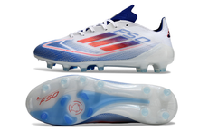 Carregar imagem no visualizador da galeria, Chuteira de Campo ADIDAS F50+ Elite FG Branco/Azul
