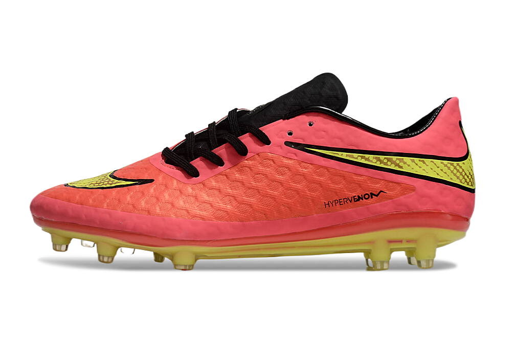 Nike Hypervenom ピンク/イエロー FG Chuteira de Campo NIKE Hypervenom Phantom FG Laranja/Amarelo シューズ