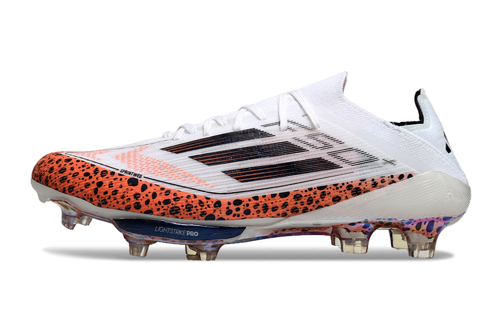 Chuteira de Campo ADIDAS F50+ Elite FG Branco/Laranja – Grupo R7sport