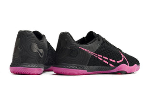 Chuteira NIKE React Gato Futsal Preto/Pink