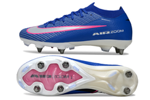 Carregar imagem no visualizador da galeria, Chuteira Campo NIKE Air Zoom Mercurial Vapor 16 Elite SG-PRO Attack Pack Azul - Rosa
