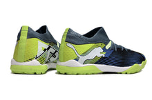 Carregar imagem no visualizador da galeria, Chuteira Puma Future 7 Match Society - Verde/Azul
