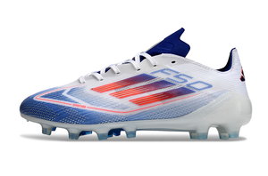 Chuteira de Campo ADIDAS F50+ Elite FG Branco/Azul
