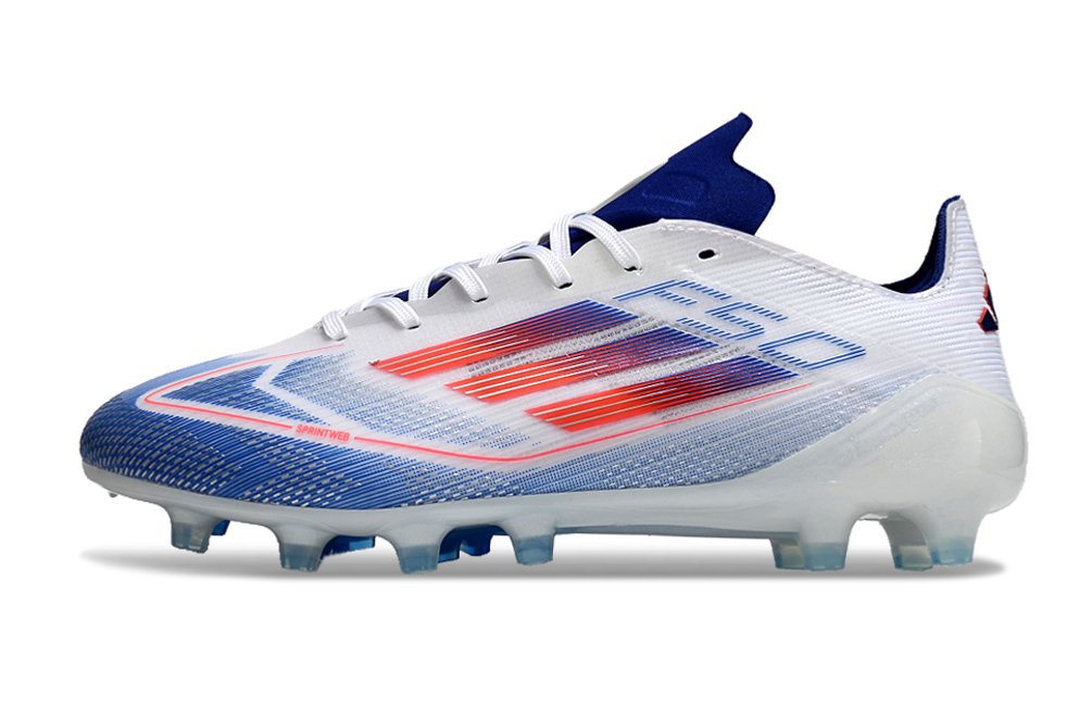 Chuteira de Campo ADIDAS F50+ Elite FG Branco/Azul