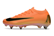 Carregar imagem no visualizador da galeria, Chuteira Campo NIKE Air Zoom Mercurial Vapor 16 Elite SG-PRO Deja Vu Laranja - Dourado
