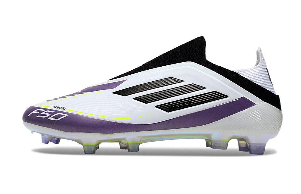Chuteira de Campo ADIDAS F50 Elite FG Messi Branco/Roxoe – Grupo