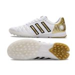 Carregar imagem no visualizador da galeria, Chuteira Adidas Adipure 11 Pro Society TF Branca e Dourada
