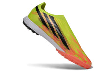 Carregar imagem no visualizador da galeria, Chuteira Adidas F50 Hyperfast Laceless TF - Verde
