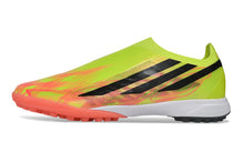 Carregar imagem no visualizador da galeria, Chuteira Adidas F50 Hyperfast Laceless TF - Verde
