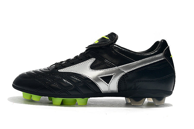 CHUTEIRA MIZUNO WAVE CUP LEGEND FG PRETO/CINZA – Grupo R7sport