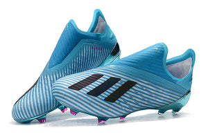 CHUTEIRA ADIDAS X 19+ FG "HARDWIRED" AZUL/PRETO