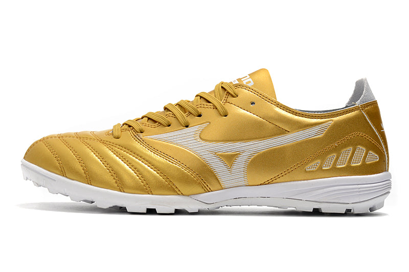 MIZUNO Morelia NEO III PRO AS Society Dourado – Grupo R7sport