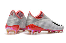 Carregar imagem no visualizador da galeria, CHUTEIRA ADIDAS X 19+ FG &quot;302 REDIRECT&quot; CINZA/VERMELHO
