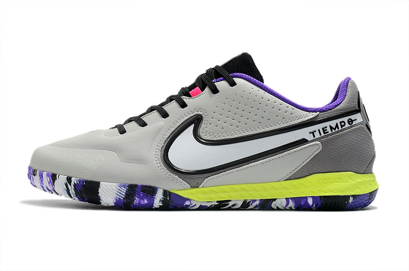 NIKE Tiempo Legend 9 Pro Futsal Cinza Roxo – Grupo R7sport