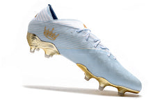 Carregar imagem no visualizador da galeria, CHUTEIRA ADIDAS NEMEZIZ 19.1 FG DOURADO/BRANCO
