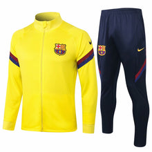 Carregar imagem no visualizador da galeria, AGASALHO BARCELONA 20/21 AZUL AMARELO
