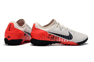 CHUTEIRA NIKE MERCURIAL VAPOR 13 TF BRANCO/VERMELHO/PRETO