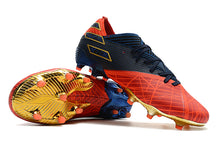 Carregar imagem no visualizador da galeria, CHUTEIRA ADIDAS NEMEZIZ 19.1 FG &quot;SPIDER MAN&quot; VERMELHO/AZUL
