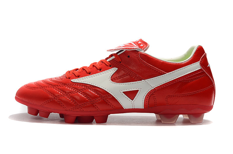 CHUTEIRA MIZUNO WAVE CUP LEGEND FG BRANCO/VERMELHO – Grupo R7sport