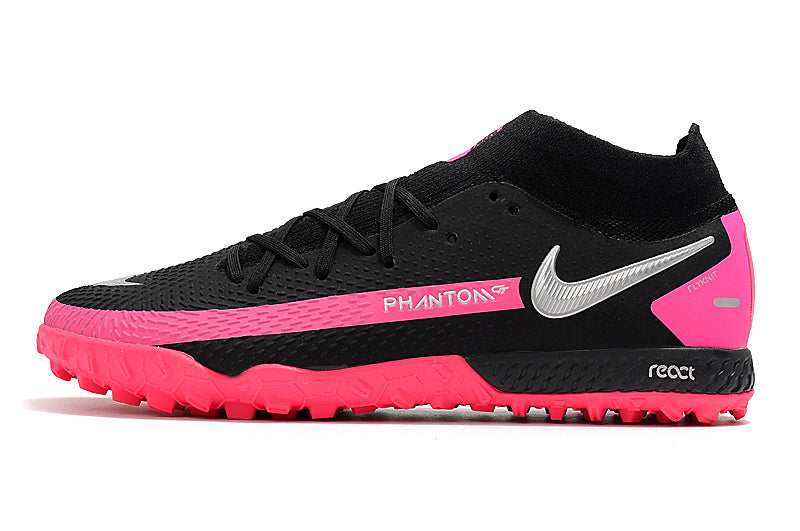 Nike React Phantom GT Pro Society Preto Rosa
