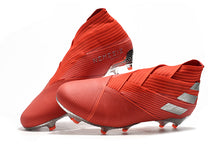 Carregar imagem no visualizador da galeria, CHUTEIRA ADIDAS NEMEZIZ 19+ FG “302 REDIRECT&quot; VERMELHO/PRATA
