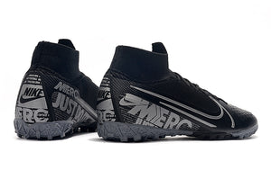 CHUTEIRA NIKE MERCURIAL SUPERFLY 7 ELITE TF PRETA/CINZA
