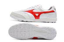 Carregar imagem no visualizador da galeria, Chuteira MIZUNO Morelia Sala Society Branco/Vermelho
